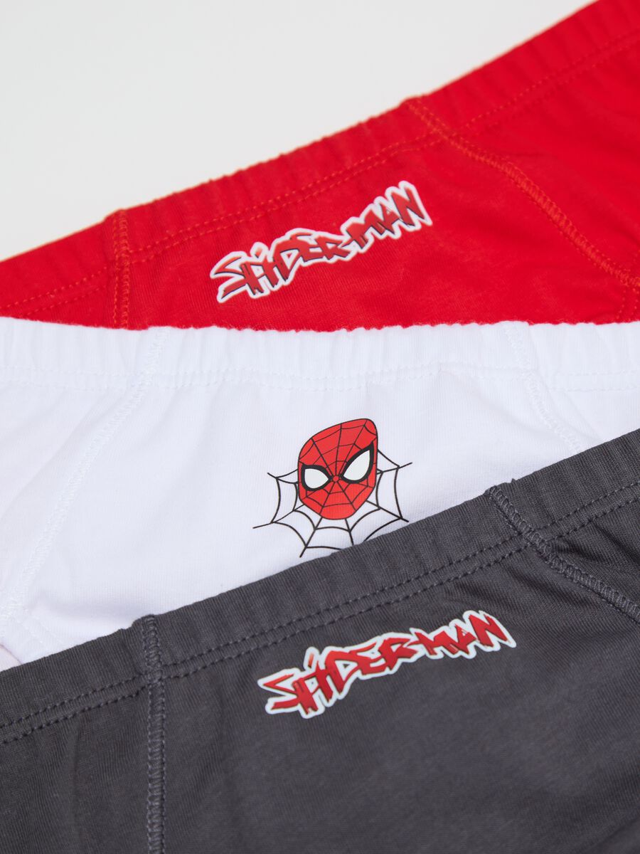 Five-pack briefs with Spiderman pattern_3