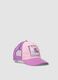 Multicolour pure cotton Miami graphic hat for girls_0