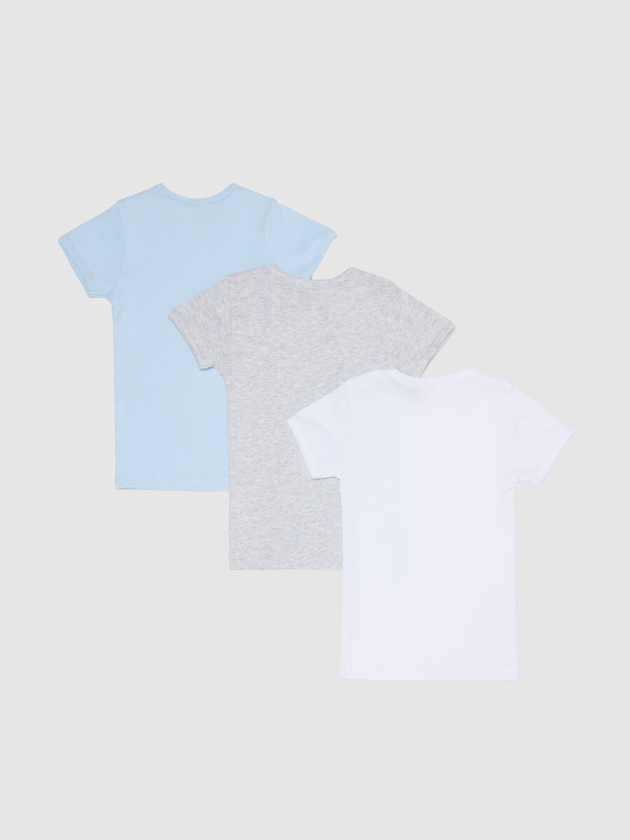 Multicolour Baby T-Shirt Tripack in Pure Cotton_1