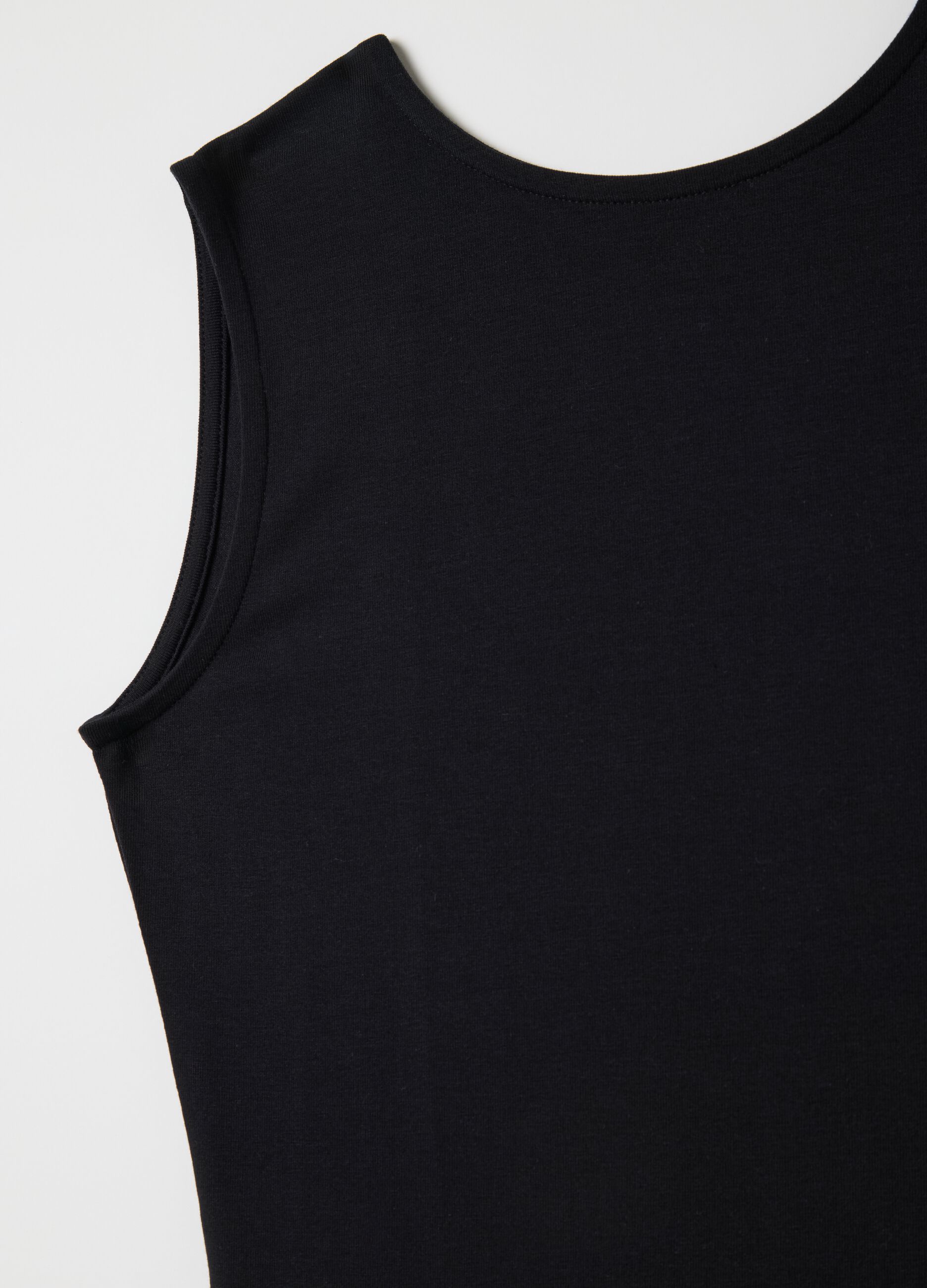 Backless Long Black Dress
