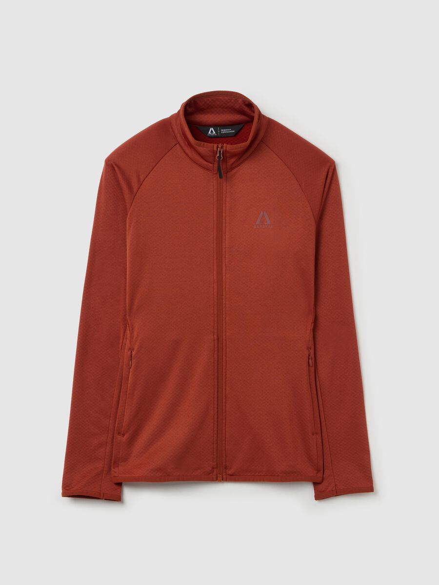 ALTAVIA WITH DEBORAH COMPAGNONI full-zip waffle fleece_5