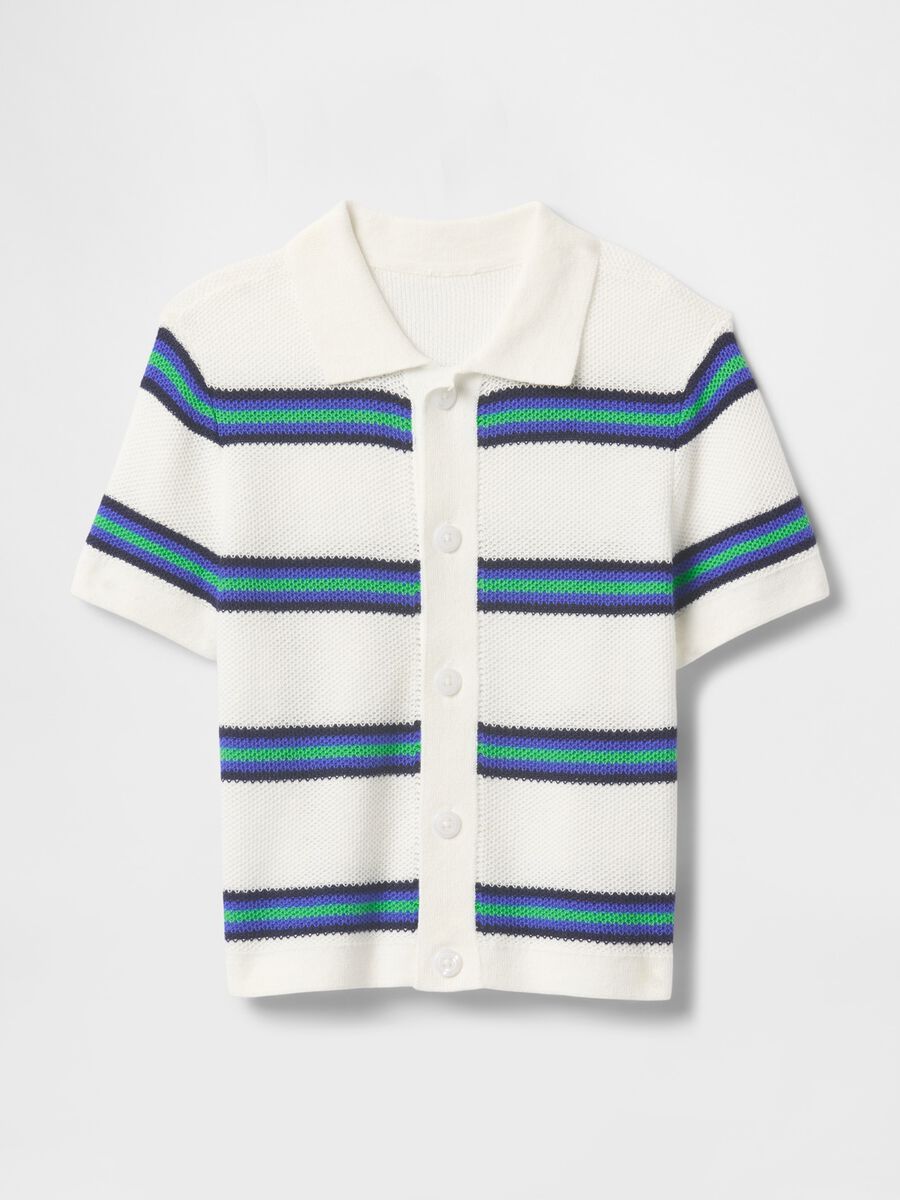 Short Sleeve Cotton Polo for Boys_1