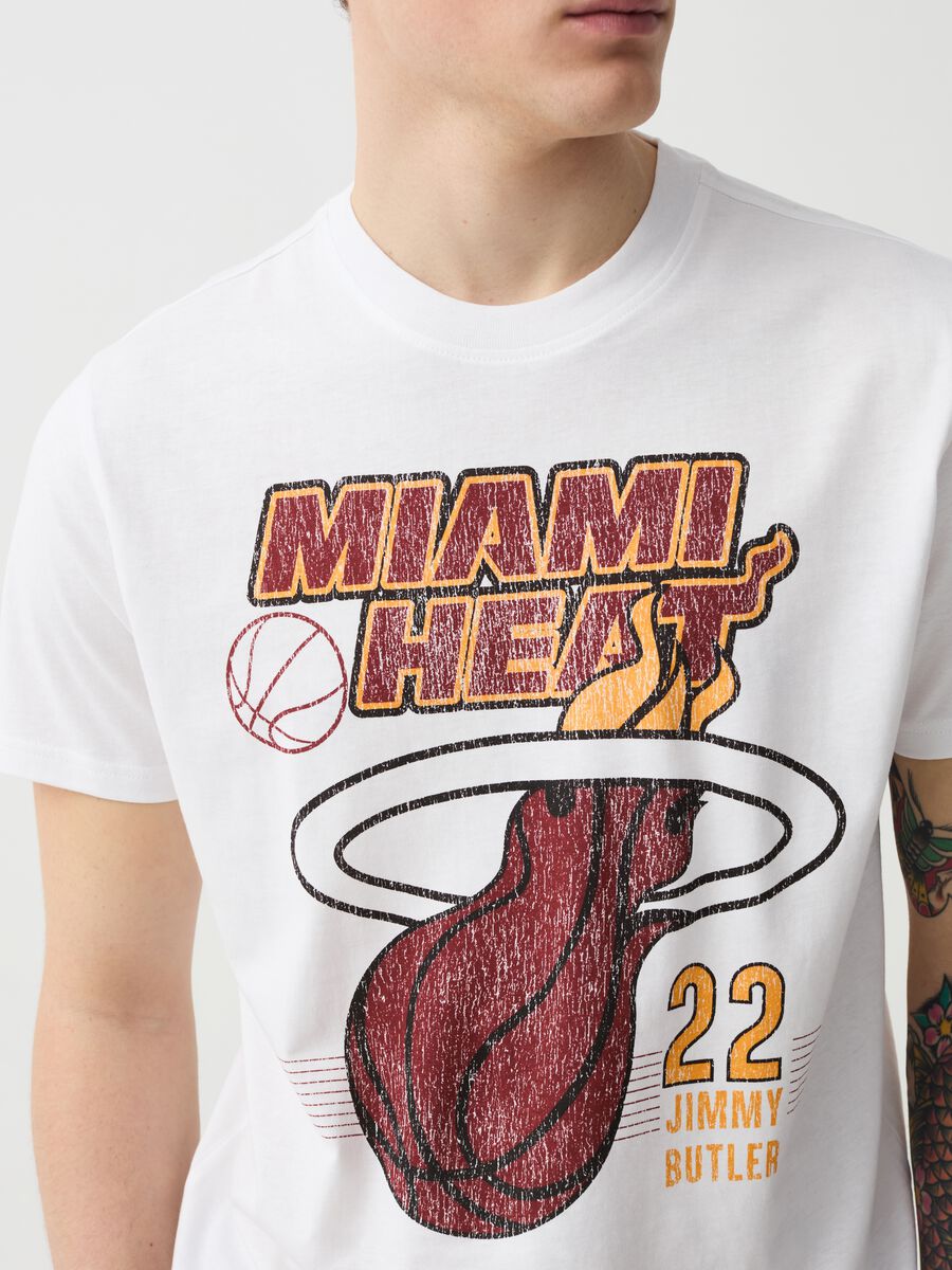 T-shirt with NBA Miami Heat print_2