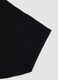 Black high-waisted Brazilian briefs in stretch fabric with a shaping effect_2