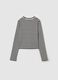 Long-sleeved T-shirt with striped pattern_4
