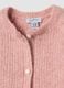 Pink oversized cardigan in stretchy viscose and wool_2