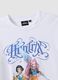 T-shirt in puro cotone bianca regular fit con stampa K-Pop Demon Hunters_5