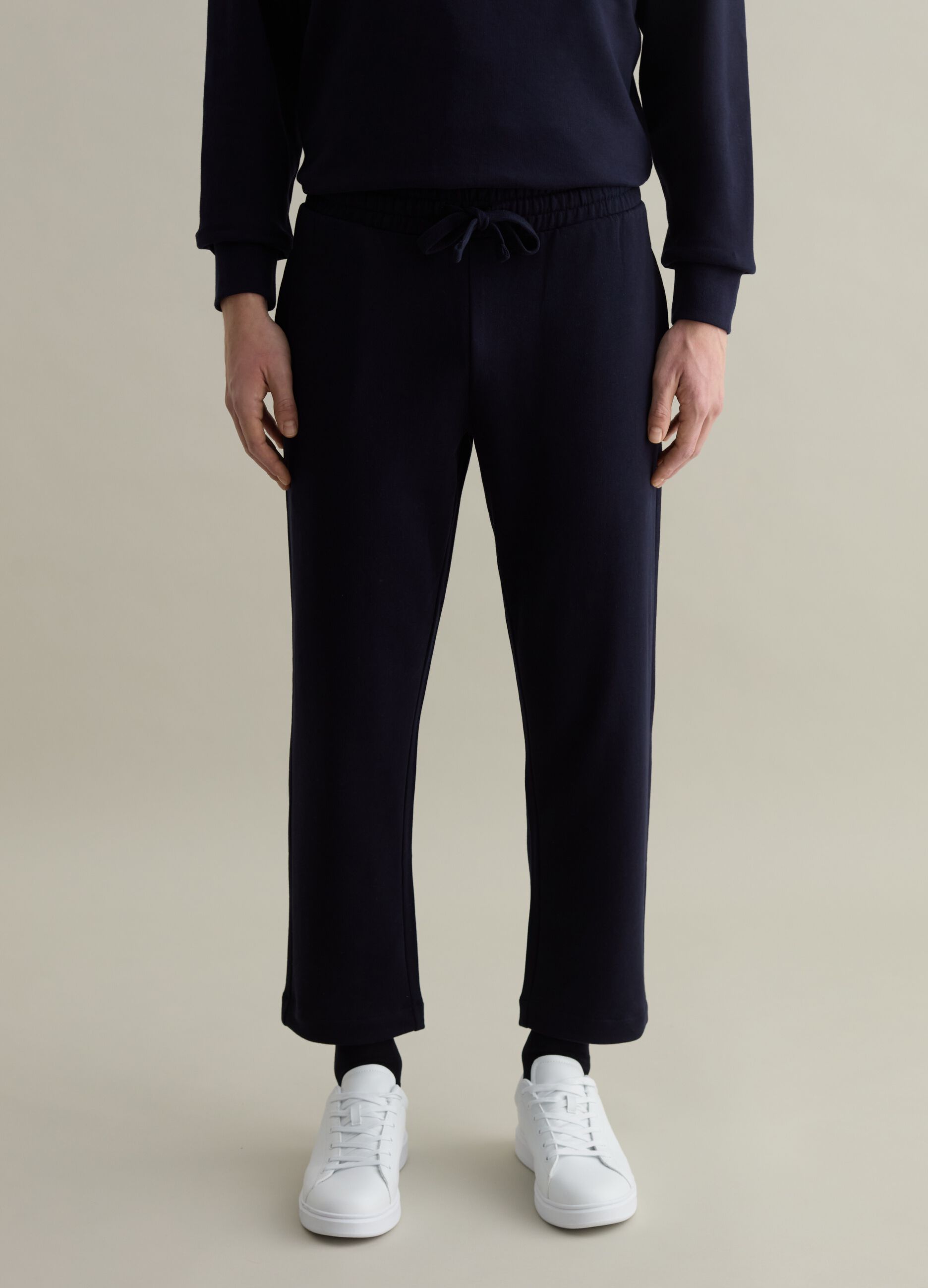 Joggers in French Terry con coulisse