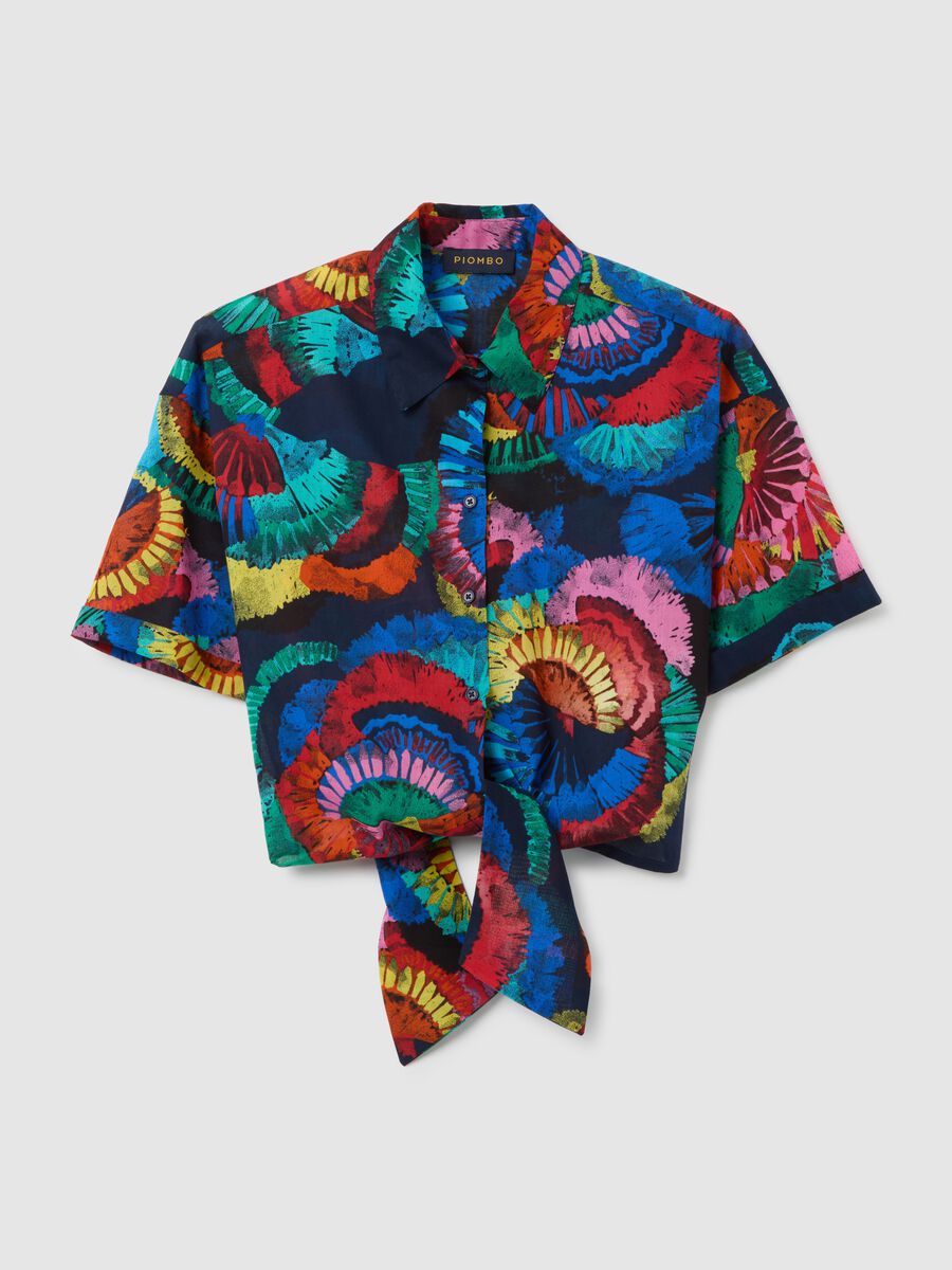 Women's multicolour pure cotton regular fit shirt_4