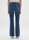 Blue Stretch Cotton Flare Jeans_2