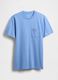 Blue Cotton T-shirt_4