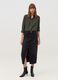 Solid colour viscose shirt_0
