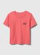 Pink T-shirt with pocket and GAP logo_0