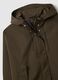 Brown waterproof jacket, regular fit_5