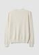 Maglia bianca in misto viscosa e lana regular fit_2