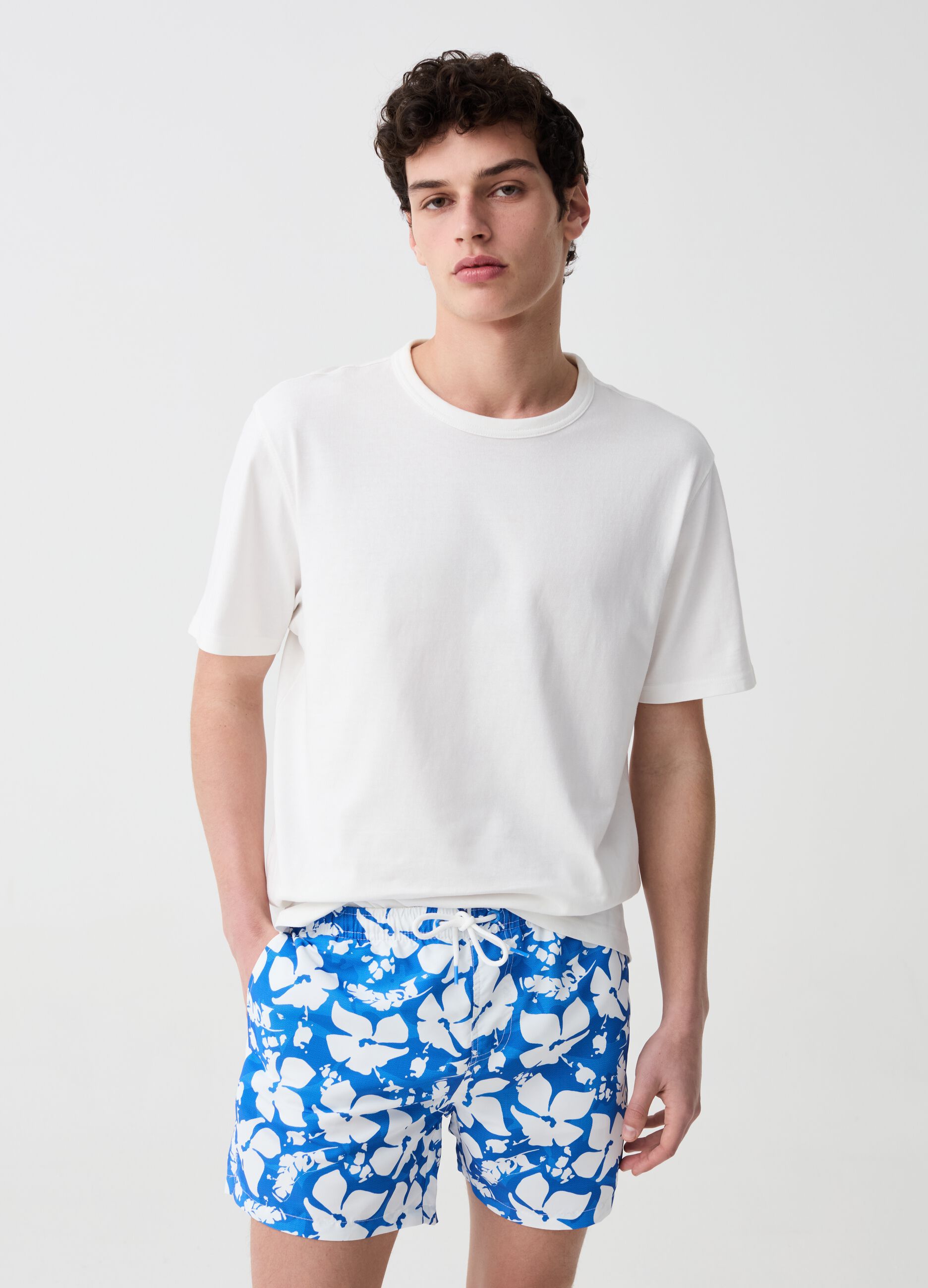Ovs Costume boxer con stampa floreale