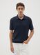 Pure Cotton Blue Shirt with Classic Collar_0