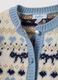 Multicolour regular fit baby girl's cardigan with embroidery_2