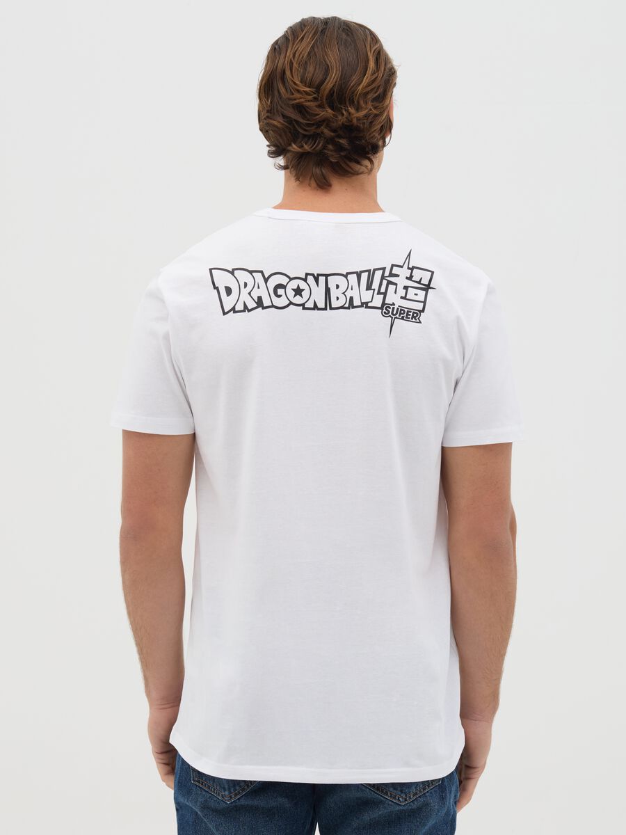 White T-shirt with Vegeta Super Sayian print_3