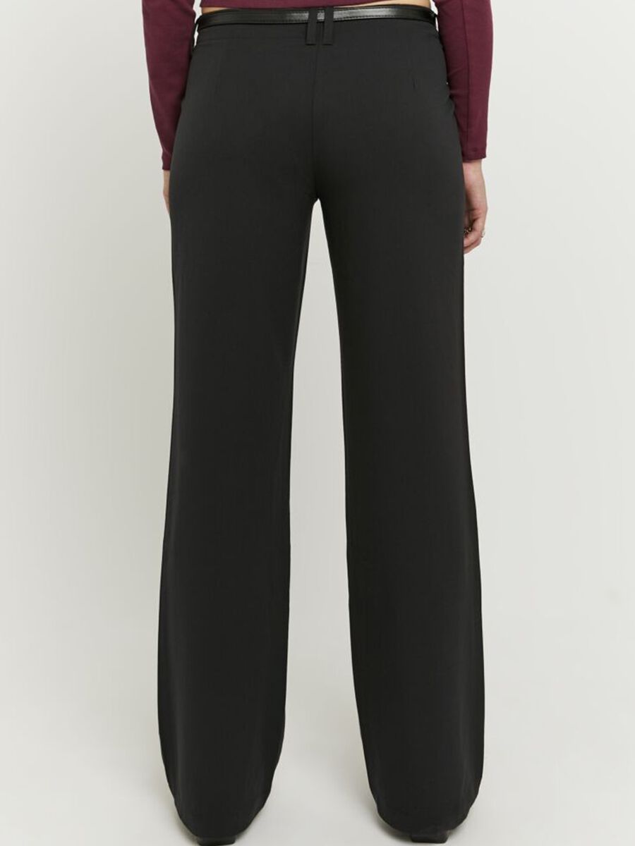 Pantaloni neri regular fit_2