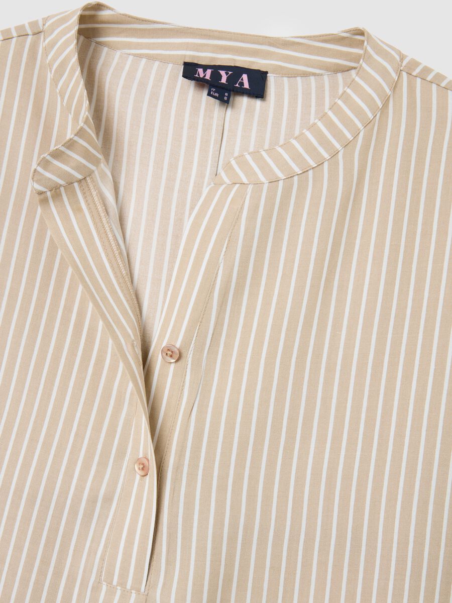 Women's Multicolour Viscose Shirt - Regular Fit_1