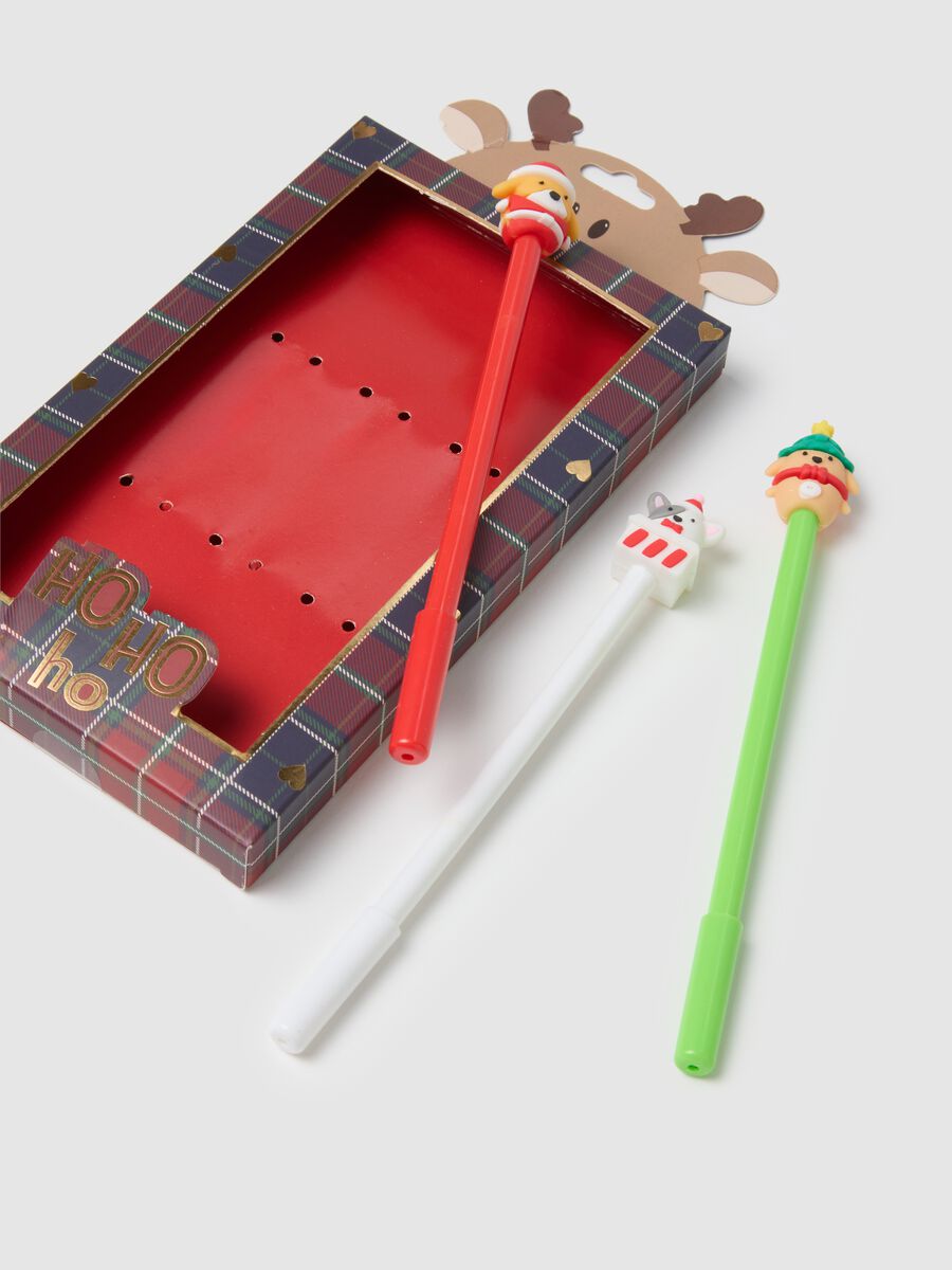 Multicolour Christmas Pen Tripack_1