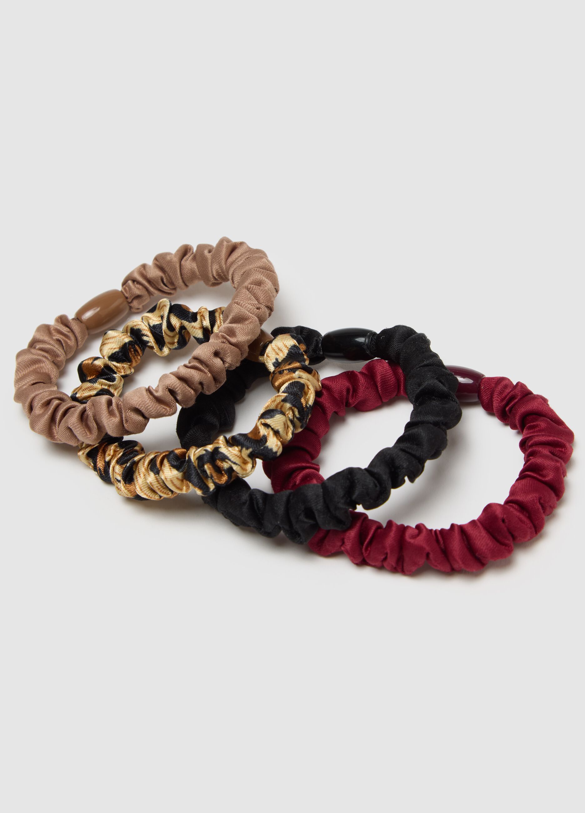 Women's multicolour hair tie set