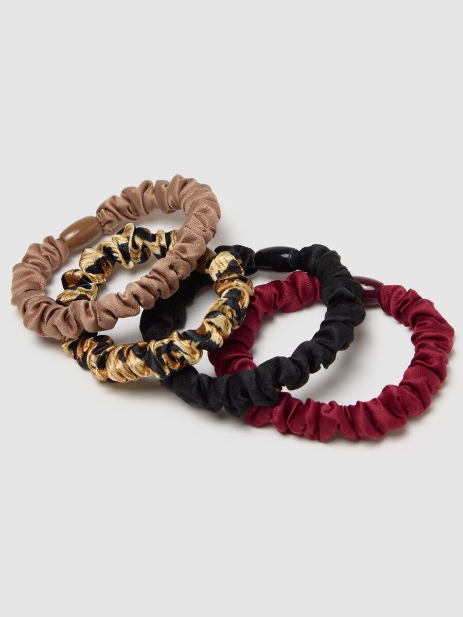 Women's multicolour hair tie set_2