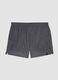 Grey swim shorts with elasticated waist_4