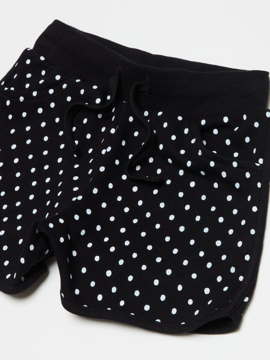 Cotton jogging set with Minnie Mouse print_1