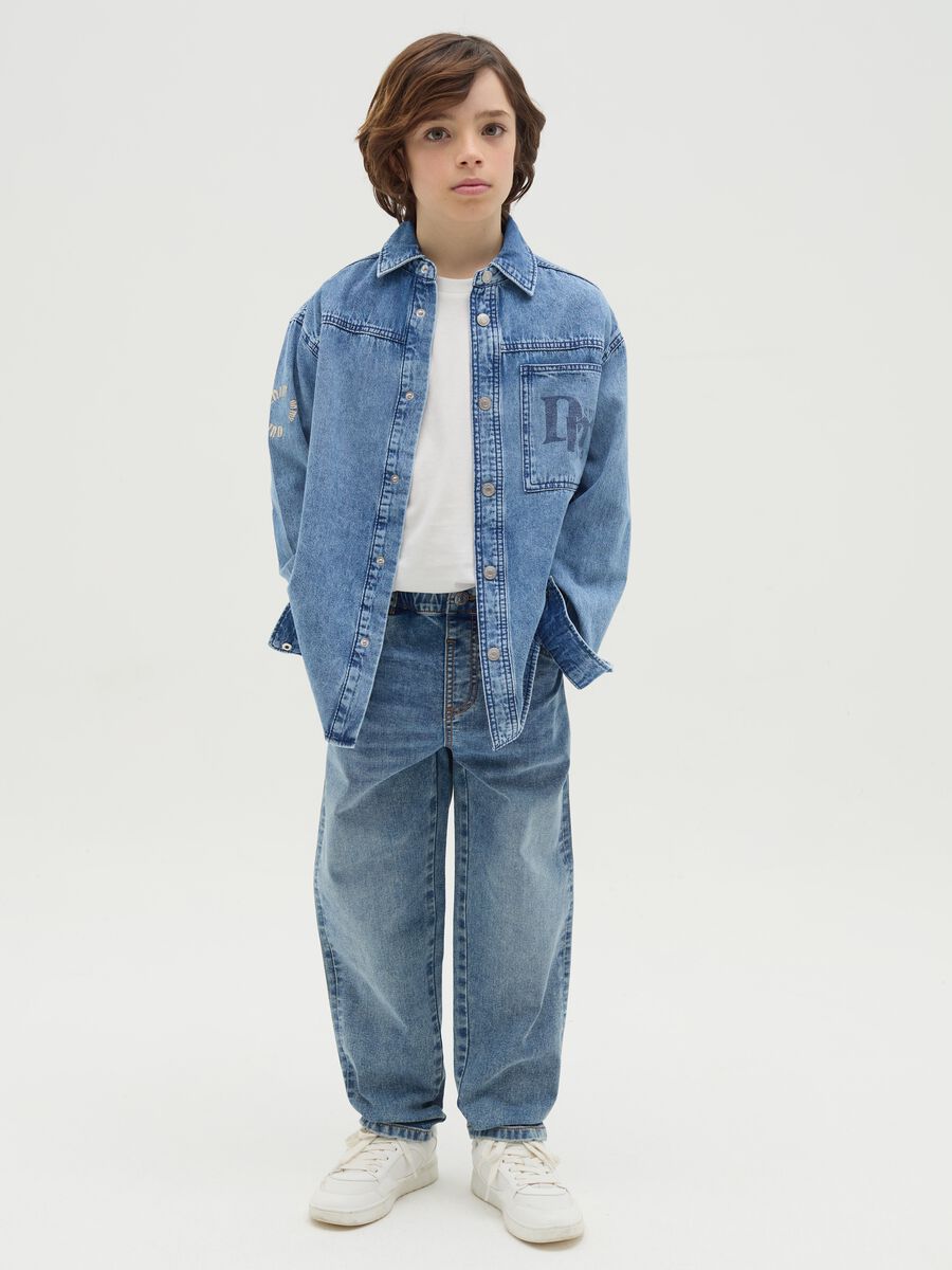 Comfort-fit jeans with five pockets_1
