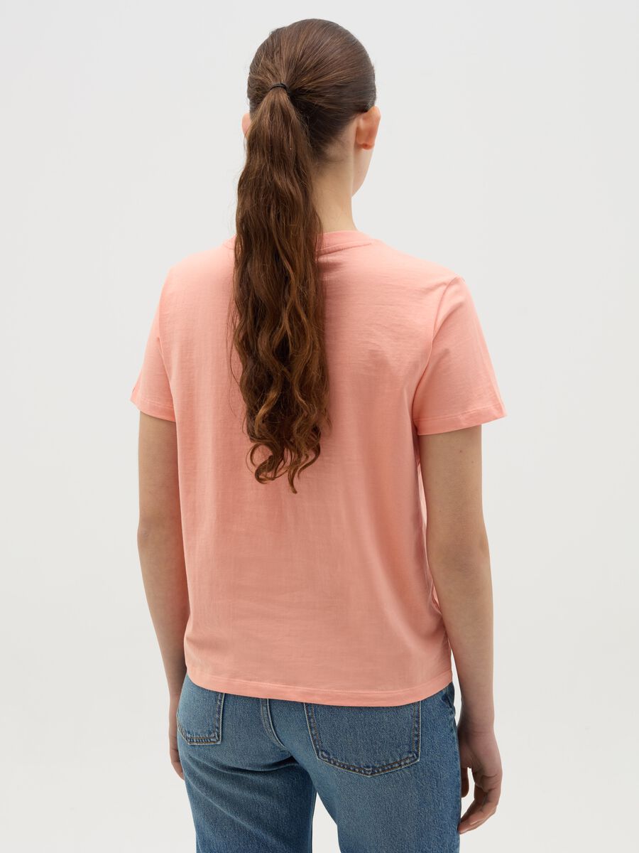 Pink T-shirt with Hard Rock Café New York print_2