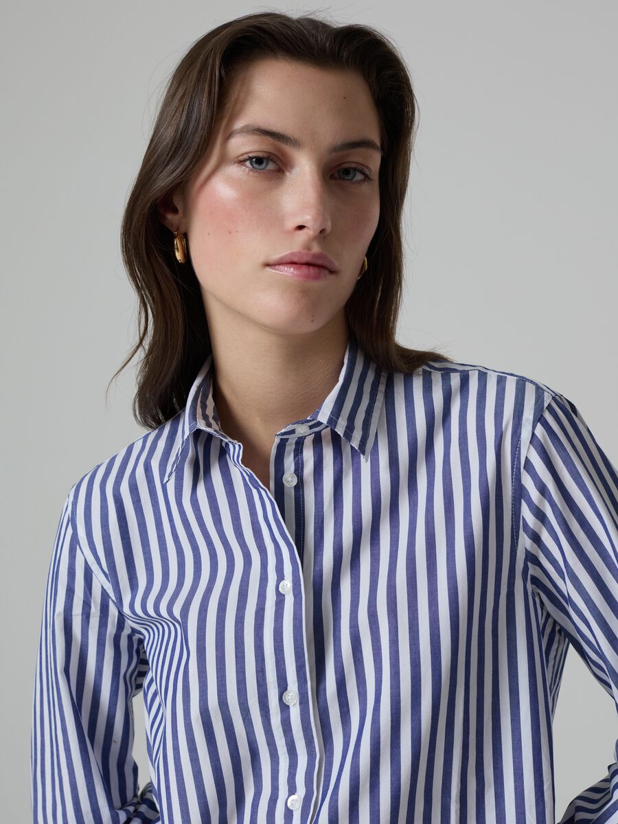 Cotton shirt with regular fit_1