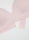Pink Triangle Bra in Stretch Cotton with Padding_1