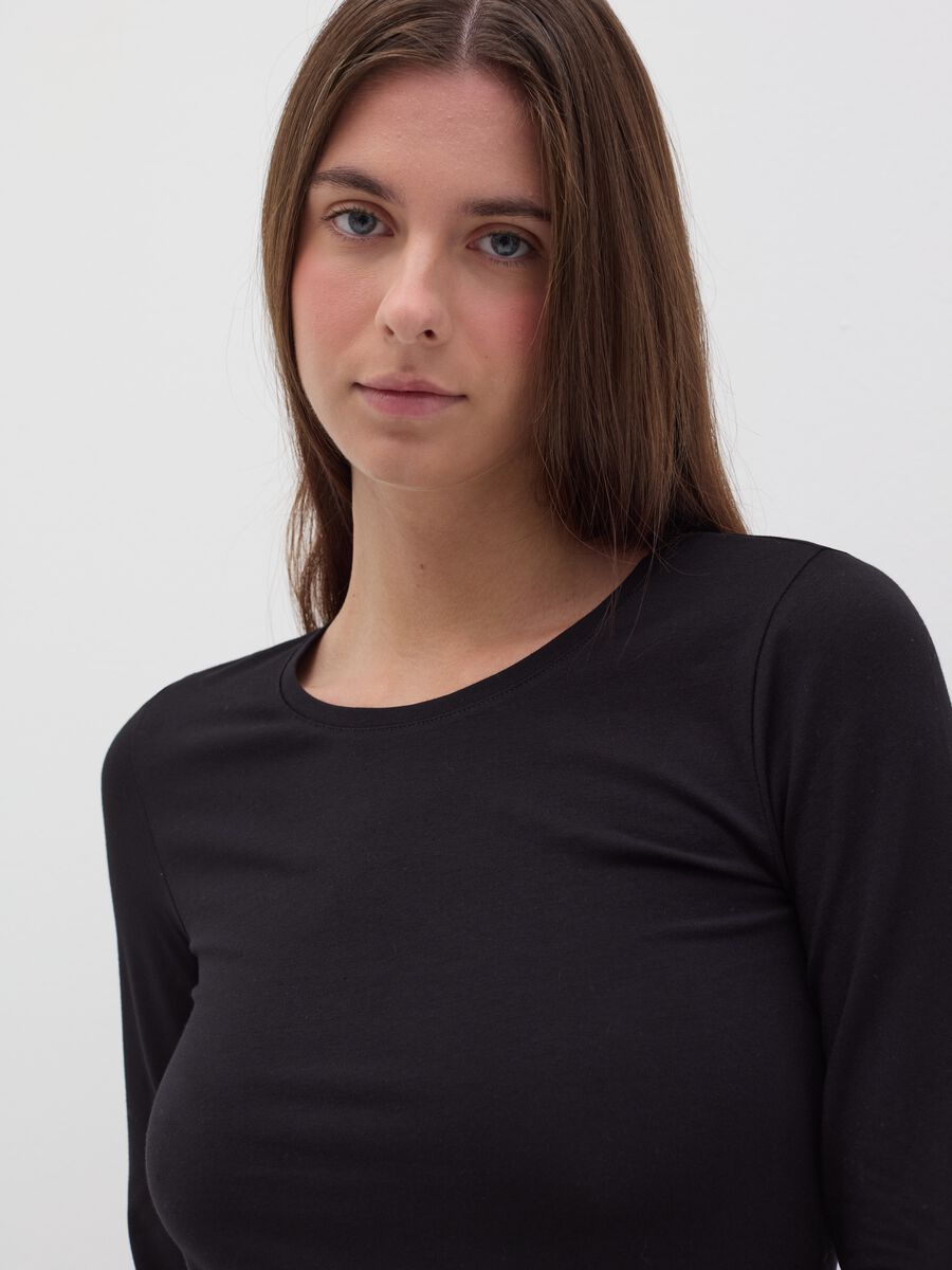 T-shirt intima a maniche lunghe_0
