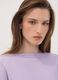 Maglia viola girocollo regular fit a maniche lunghe_2