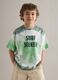 Multicolour pure cotton oversized fit kids' T-shirt_1