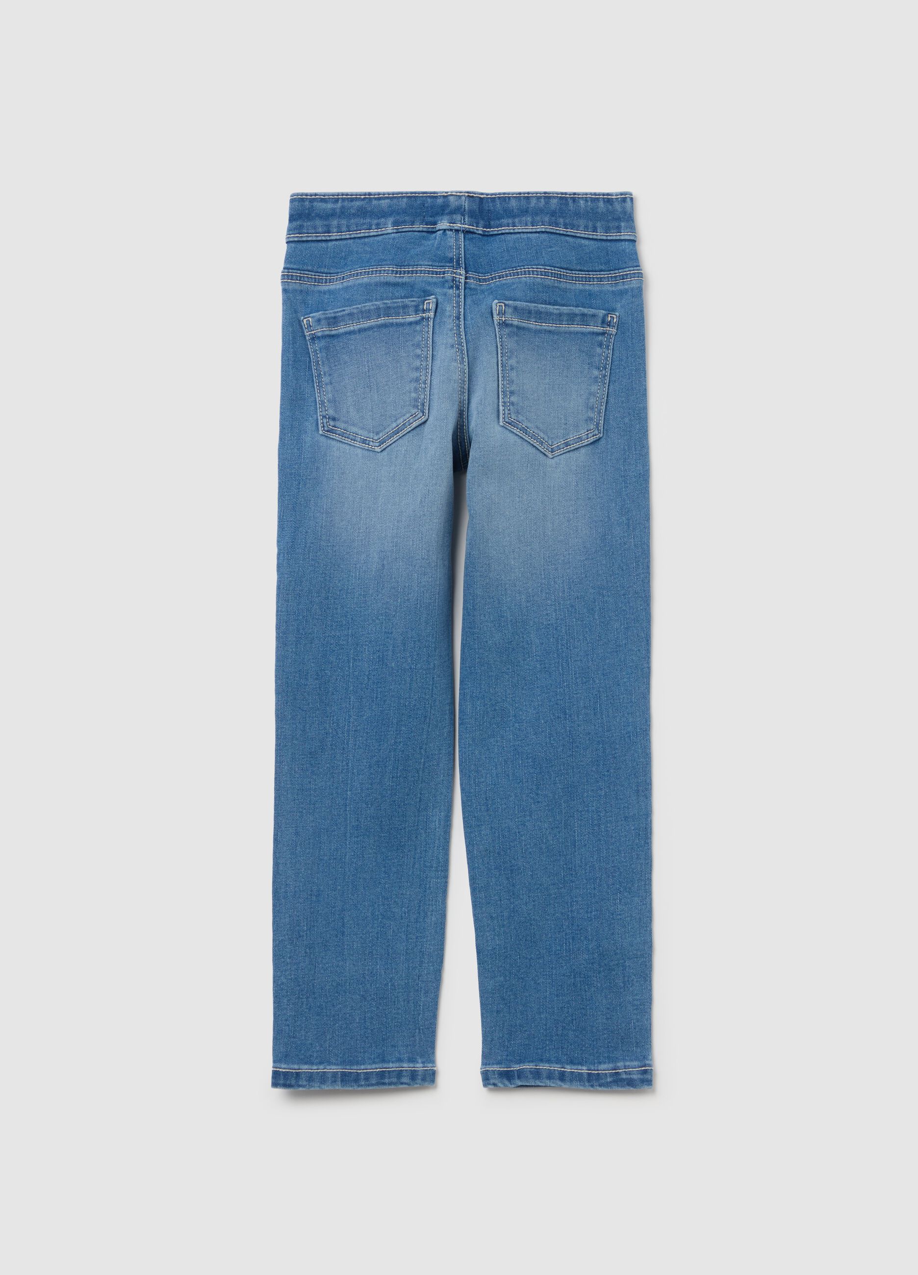 Jeggings skinny fit con tasche 