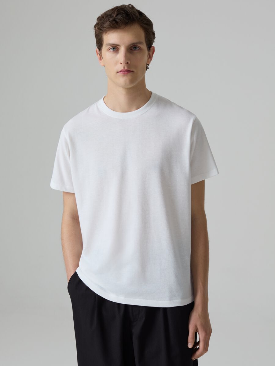 Selection T-shirt with round neck_0