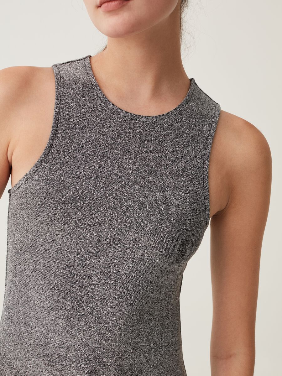 Tank top girocollo in lurex_3
