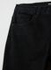 Men's Black Regular Fit Denim Jeans_5