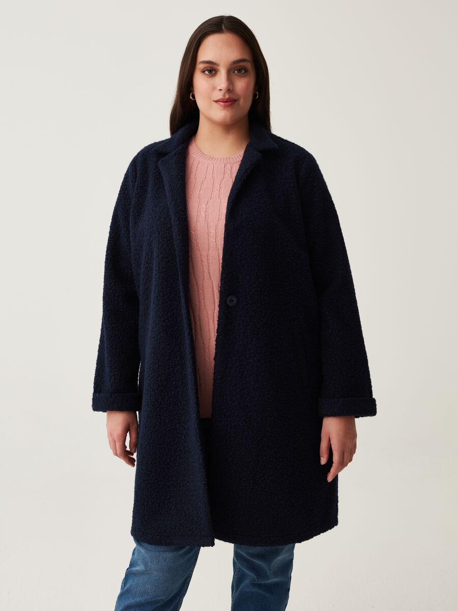 Cappotto boucle Curvy_0