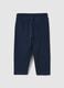 Children's blue cotton joggers regular fit_1