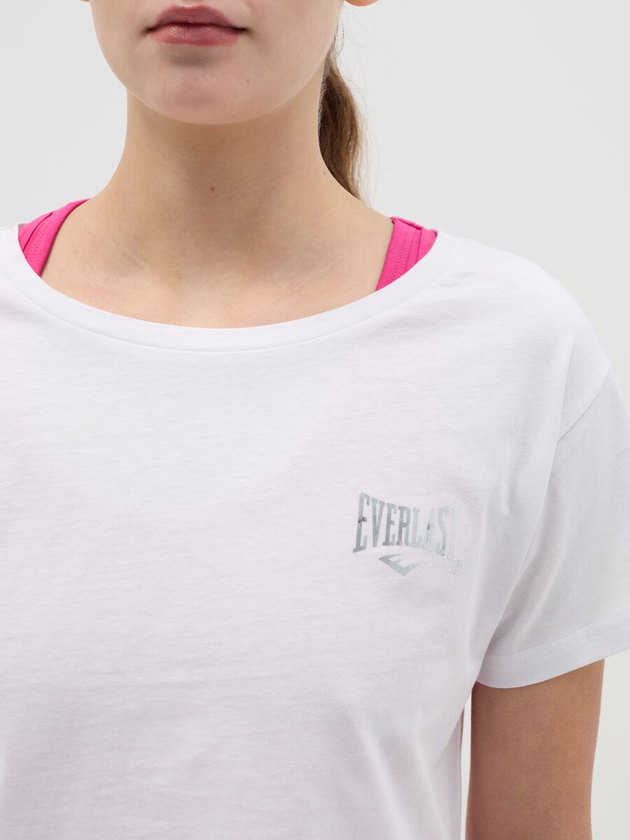 Layered-effect crop T-shirt with print_3