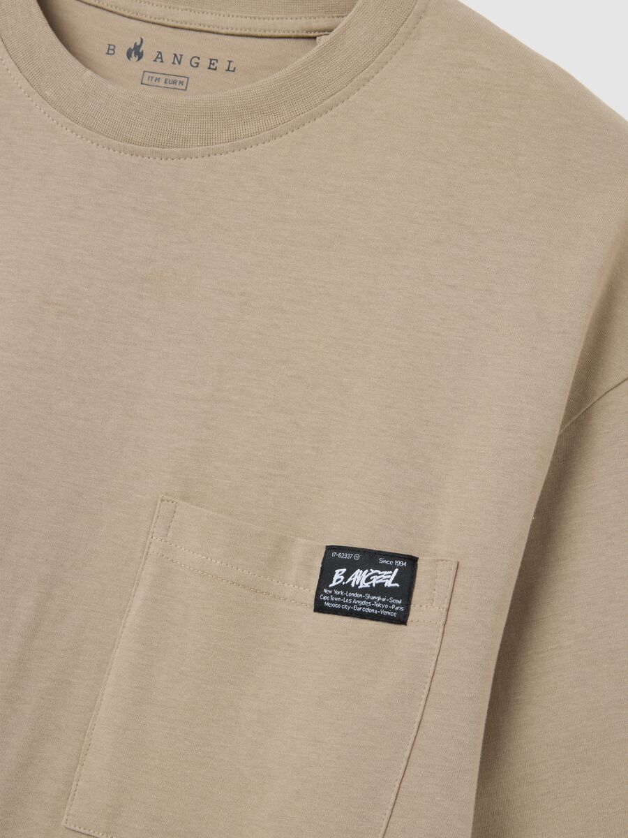 Cotton T-Shirt with pocket_5