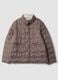 Sand padded jacket, regular fit with high neck_4