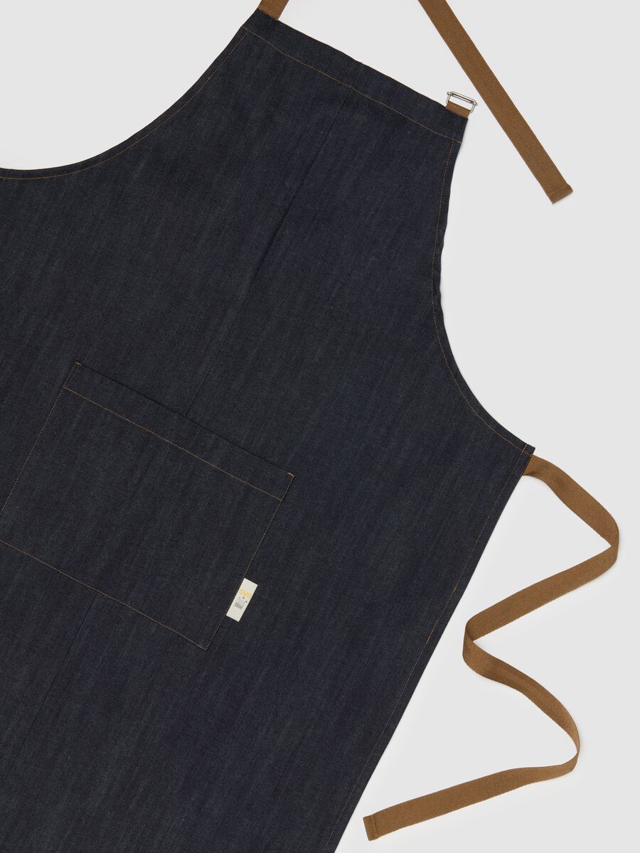 QUID Stretch Denim Blue Apron_1