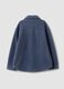 Blue sherpa shacket with buttons, relaxed fit &ndash; ALTAVIA STUDIO_6