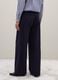 Blue Regular Fit Trousers_3