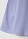 Girls' long sleeve purple t-shirt in pure cotton regular fit_3